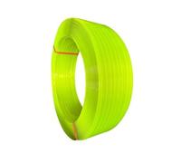 GZHERVICES Fleje De Poliéster, Rollos De Flejado De Alta Resistencia Para Embalaje, Rollos De Fleje PET Multicolor, Aptos Para Envíos, Embalaje Y Tejido Manual -(Amarillo)