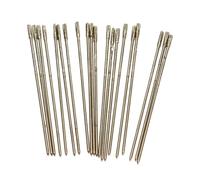 GZHXF 20 piezas 1mm/1,2mm/1,6mm/1,9mm/2mm brocas de diamante lapidario microbrocas brocas sólidas aguja for joyería cerámica ágata Jade ámbar cristal perforación
