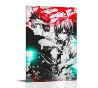 GZHYMXOZ Food Wars! Shokugeki No Soma - Lienzo decorativo de anime clásico popular para pared, póster decorativo para dormitorio, 60 x 90 cm, estilo marco