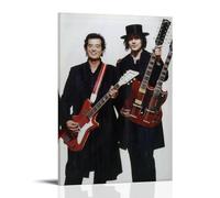 GZHYMXOZ Jimmy Page - Lienzo decorativo para pared, diseño de cantante pop y músico, 40 x 60 cm, estilo marco