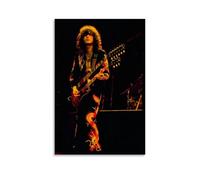 GZHYMXOZ Jimmy Page - Lienzo decorativo para pared, diseño de cantante y músico excepcional, 50 x 75 cm, estilo sin marco