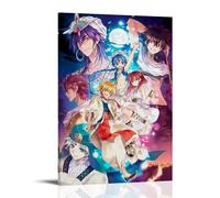 GZHYMXOZ Magi The Labyrinth of Magic - Póster de anime clásico popular para pared, pintura decorativa para dormitorio, 50 x 75 cm, estilo marco