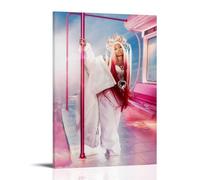 GZHYMXOZ Nicki Minaj - Lienzo decorativo para pared, diseño de cantante y músico, 60 x 90 cm, estilo marco