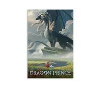 GZHYMXOZ Póster de lienzo de anime clásico popular de The Dragon Prince, pintura decorativa para dormitorio, 50 x 75 cm, estilo sin marco