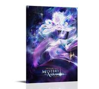 GZHYMXOZ Póster de lienzo de anime clásico popular de The Dragon Prince, pintura decorativa para dormitorio, 50 x 75 cm, estilo marco