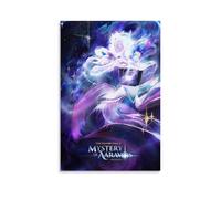 GZHYMXOZ Póster de lienzo de anime clásico popular de The Dragon Prince, pintura decorativa para dormitorio, 50 x 75 cm, estilo sin marco