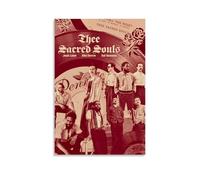 GZHYMXOZ Póster decorativo de pared con diseño de almas sagradas y cantante increíble de Thee Sacred Souls, 30 x 45 cm, estilo sin marco