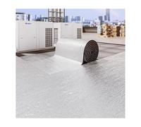 GZKDKZB Aislamiento térmico Autoadhesivo de Espuma de celda Cerrada, Acabado de Aluminio, insonorización de Caucho, Barrera de protección térmica de Espuma Reflectante (1 x 8 m/3,2 x 26 pi