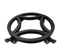 GZKDKZB Bandeja para Plantas extraíble, Taburete para Plantas, Carrito para Plantas para Interior y Exterior, Bandeja para Plantas con Ruedas, Resistente, Soporte Redondo para Plantas con