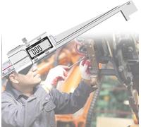 GZKDKZB Calibre de espesores de cuña para Soldadura, Calibre cónico Digital de Alta precisión de 0,01 mm, Calibre de separación, resolución de 0,01 mm, Regla de inspección Industrial, prot