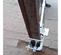 GZKDKZB Extractor de Postes de Palanca fácil de Usar - Espaciado Ajustable, Extractor de encofrados de hormigón para Tubos de Acero y tocones de Varillas de Refuerzo, Herramienta Extractor