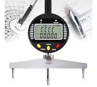 GZKDKZB Medidor de Radio Digital de Alta precisión, Herramienta electrónica con Medidas Intercambiables de 10 mm, 20 mm, 30 mm, 60 mm y 100 mm para Piezas mecánicas y moldes de Madera.
