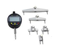 GZKDKZB Medidor de Radio Digital electrónico de Alta precisión con mordazas Intercambiables de 10 mm, 20 mm, 30 mm, 60 mm y 100 mm. Herramienta para medir radios.