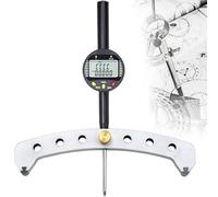 GZKDKZB Medidor Digital de Radio Grande, medidor de Radio de Alta precisión con mordaza de medición de 200 mm, Herramienta electrónica de Alta precisión para radios de 450 a 2500 mm.