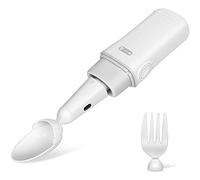 GZKDKZB Parkinson Spoon for Hand Tremor, Partable Steady Spoon and Fork with Self Stabilizing Smart Lift Kit, for Parkinsons Patients or Tremors Sufferers