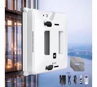 GZKDKZB Robot Inteligente limpiacristales, Robot limpiacristales con Doble rociador de Agua, Limpiador de Cristales automático robótico para el hogar - Fuerte succión | Resistencia Cerrada