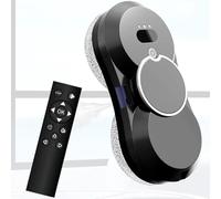 GZKDKZB Robot limpiacristales automático, aspiradora robótica Inteligente con rociador de Agua, Robot Limpiador de Cristales con Control Remoto, 10 paños de Limpieza, para Ventanas interio