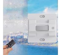 GZKDKZB Robot limpiacristales automático con rociador de Agua para Ventanas, Azulejos y Puertas, Uso Interior y Exterior, Potencia de succión de 5600 Pa, planificación de Ruta, Color Blanc