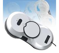 GZKDKZB Robot limpiacristales con Doble rociador de Agua, Robot limpiacristales antiobstrucción Mejorado de 5600 Pa, Robot limpiacristales Inteligente con planificación de Ruta y detección