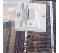 GZKDKZB Robot limpiacristales Inteligente con Doble rociador de Agua automático, Limpiador de Ventanas robótico, planificación de Ruta, tecnología de detección de Bordes, Blanco