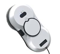 GZKDKZB Robot limpiacristales Inteligente con Doble rociador de Agua automático, planificación Inteligente de Ruta, Control Remoto, tecnología de detección de Bordes, Blanco.