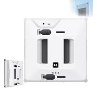 GZKDKZB Robot limpiacristales Inteligente con succión de 3000 Pa, Control Remoto, rociador de Doble Cara, 3 Modos de Limpieza y protección contra Cortes de energía.