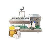 GZKDKZB Selladora automática Continua, máquina de Sellado por inducción electromagnética de 1800 W, máquina de Sellado de Papel de Aluminio, máquina de Sellado automático de frascos por ca
