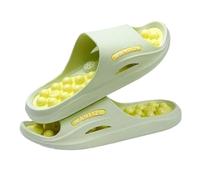 GZKDKZB Zapatillas de acupresión para Masaje de pies 2025 para Hombre y Mujer, cómodas Zapatillas de Ducha con Bola de Masaje, Sandalias de reflexología y acupuntura Que favorecen la circu