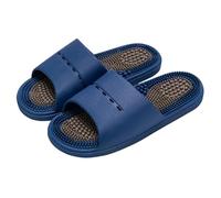 GZKDKZB Zapatillas de Masaje de pies para Hombre y Mujer, Sandalias de reflexología y acupresión Que favorecen la circulación sanguínea y liberan los Puntos gatillo de acupuntura (Azul, 42