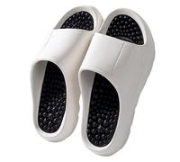 GZKDKZB Zapatillas de Masaje para Parejas, Zapatillas de Masaje para Hombre en Verano, Zapatos de Terapia de Puntos de acupuntura para pies, partículas de Masaje para pies, Sandalias de ma