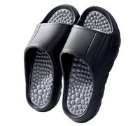 GZKDKZB Zapatillas de Masaje para Parejas, Zapatillas de Masaje para Hombre en Verano, Zapatos de Terapia de Puntos de acupuntura para pies, partículas de Masaje para pies, Sandalias de ma