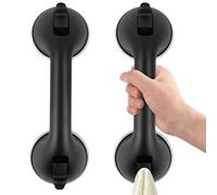 GZLCEU 2 Pieza Agarraderas Baño para Mayores, Soporta 100 kg Asidero Ducha, Agarraderas Baño para lesionados, Ancianos, Mujeres Embarazadas(Gancho Soporta 20 kg)