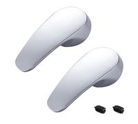 GZLCEU 2 piezas de manija de grifo, accesorios de repuesto de grifo de aleación, cartucho universal de 40 mm para baño de cocina con perilla y tornillo de ajuste, cromo pulido