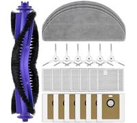 GZLLWVNK Compatible con Narwal, Freo S Cepillo De Rodillo Cepillo Lateral Almohadillas For Fregona Filtros Bolsa For El Polvo Robot Aspirador Accesorios De Repuesto 22PCS