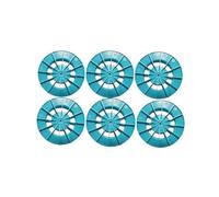 GZLLWVNK Compatible con Purerobo, W-R3S W-R4S W-R1 Robot De Limpieza De Ventanas Piezas De Repuesto Rueda De Limpieza Robot De Limpieza De Ventanas(Blue6pcs)