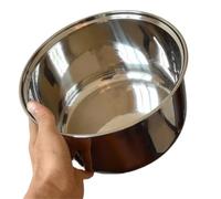 GZLLWVNK Revestimiento de Repuesto Compatible con Olla arrocera Sunbeam RC5600, Recipiente Interior de Acero Inoxidable 304.