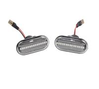 GZLMMY Luces LED intermitentes para Renault CLIO, marcador lateral dinámico LED de coche, luz intermitente secuencial lateral