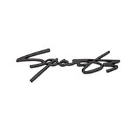 GZLYLY Coche Adhesivo para Mini Cooper,Metálico Pegatinas de Letras para Coche Emblema Personalizable Calcomanías Adhesivo para Carroceria Coche Accesorios,Black