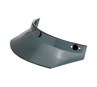 GZM Biltwell - Visera parasol para moto, ahumada, translúcida, con 3 botones, para cascos con 3 botones Biltwell, DMD, Bandit, Yam, AFX, TORX
