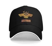 GZMQMOKD Gorra de béisbol para Hombre Antigua Mesopotamia Imperio asirio sumerio Ashur Fans de Asiria Regalos Gorras de béisbol Actividades Gorra Snapback Sombreros Unisex Regalo