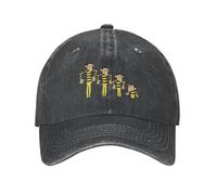 GZMQMOKD Gorra de béisbol para Hombre Lucky Luke Daltons Yellow Child Escape Prison Baseball Caps Vintage Distressed Cotton Snapback Cap Hombres Mujeres Summer Hats Cap Gift