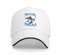 GZMQMOKD Gorra de béisbol para Hombre Tralalero Tralala Funny BrainRot Shark Meme (6) 2 Gorras de béisbol Moda Hombres Mujeres Sombreros Regalo