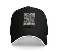 GZMQMOKD Gorra de béisbol para Hombre Tralalero Tralala Gorra Divertida de tiburón Meme para Hombres y Mujeres Gorra de béisbol de Moda Sombrero para el Sol Sombrero Diario Regalo de Sombrero