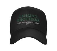 GZMQMOKD Gorra de béisbol para Hombre Unisex Departamento de Gestión de Riesgos 2008 Gorra de Béisbol de Moda Ajustable Ropa Casual Regalo