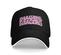 GZMQMOKD Gorra de béisbol para Hombre Unisex Imagine Dragons Band Loom World Tour 2025 Gorra de béisbol de Moda Gorra de Camionero Gorra de Camionero Regalo Diario Regalo