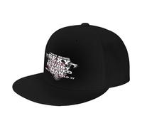 GZMQMOKD Gorra de béisbol para Hombres de algodón Puro, Odio ser Pero Soy un gordito Barbudo Gorras para Hombres Gorras de béisbol para Hombres