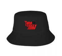 GZMQMOKD Sombreros de Hombre Hechos de algodón Puro, Thin Lizzy A Adult Fisherman's Hat A Bucket Hat, Regalo