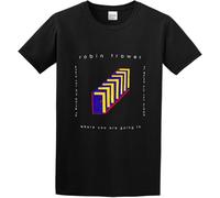 GZNDBFMEP Men's Robin Trower Where You Are Going to Tshirt Print Tees Short Sleeve O Neck t Shirt