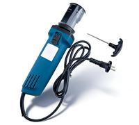 GZPKJ Afilador De Tungsteno Eléctrico De Mano, Máquina Afiladora De Electrodos De Tungsteno, 6 Velocidades Ajustables, Ángulo De Afilado De 15°/18°/22,5°/30°, Longitud De Corte De 10-40 Mm