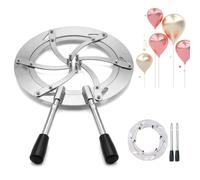 GZPKJ Herramienta De Acero Inoxidable para Expandir Globos, Estirador De Globos para Rellenar, Apertura Máxima De 18,5 Cm/7,3 Pulgadas, Apertura Ajustable, para Globos, Ramos De Rosas, Ramos